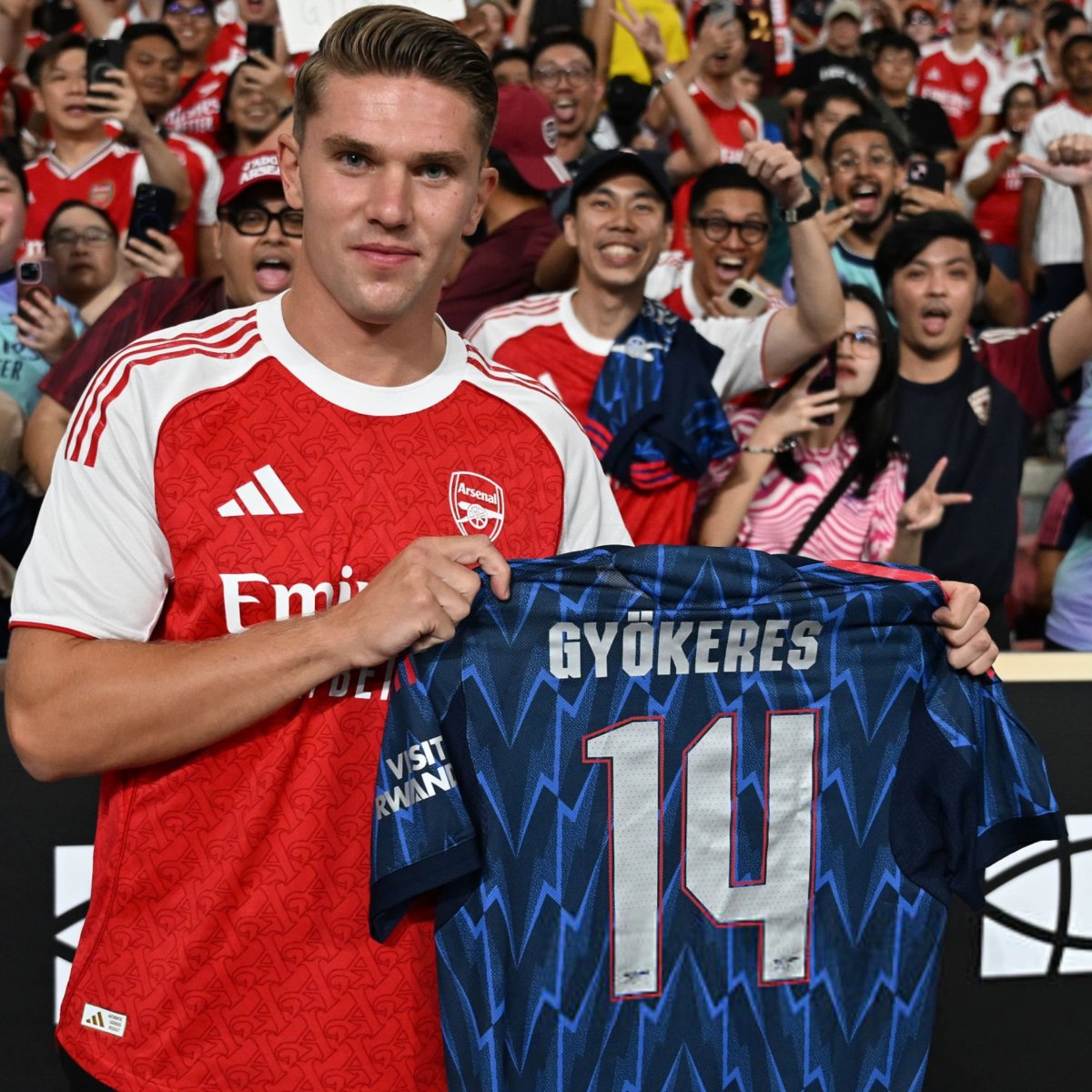 Arsenal’s Website Crashes as Demand for Viktor Gyökeres Shirts Breaks Club Records