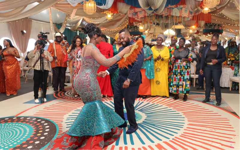 Inside the Lavish Wedding of Mudavadi’s Son and Ex-Senator’s Daughter, You Have to See the Photos